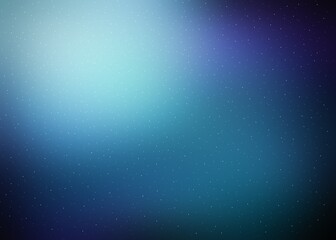 Sparkling dust fly into low light on dark blue night sky blurred background. Abstract simple illustration.