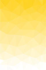 The dynamic yellow gradation abstract triangle vector, for cover design and background illustration 
