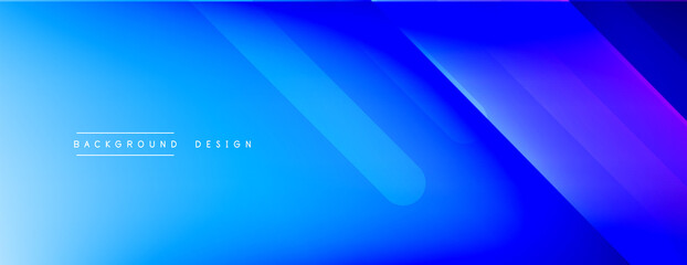 Dynamic lines abstract background. 3D shadow effects and fluid gradients. Modern overlapping forms