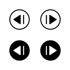 next and previous arrow icon