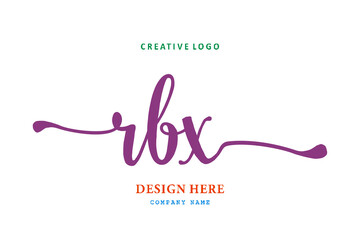 RBX lettering logo is simple, easy to understand and authoritative