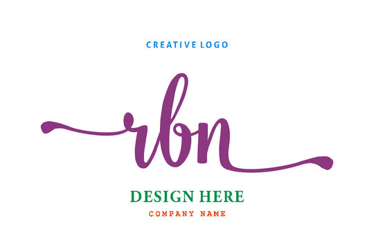 RBN lettering logo is simple, easy to understand and authoritative