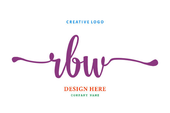 RBW lettering logo is simple, easy to understand and authoritative