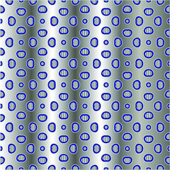 metal pattern on a blue background.  pattern for fabric, wallpaper, packaging. 

Decorative print.