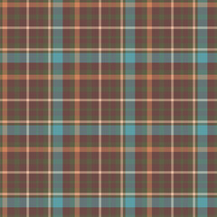 Plaid seamless pattern. Vector background of textile ornament. F