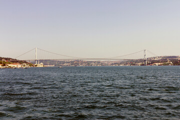 Obraz premium The Bosphorus Bridge in Istanbul