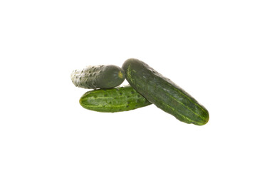 cucumber isolated on white background