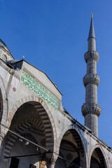 Fototapeta na wymiar The Sultan Ahmed Mosque in Istanbul