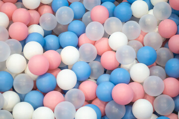The bubble pool in the children's playground