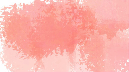 Pink watercolor background for your design, watercolor background concept, vector.