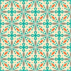 Modern seamless ornament. Abstract pattern shape design ready for print