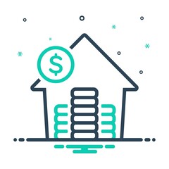 Mix icon for investment