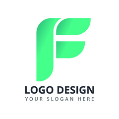 F Letter Creative Logo Design