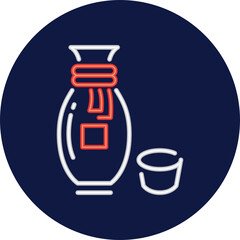 sake neon icon