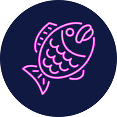 taiyaki neon icon