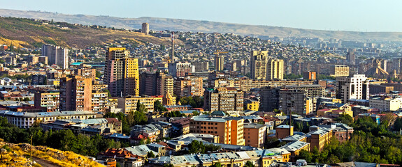 Fototapeta na wymiar Yerevan is the capital of Armenia,one of the oldest cities in the world.