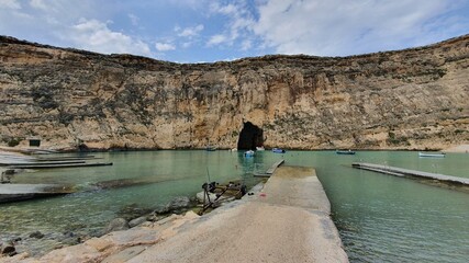 Inland Sea in Gozo in Malta