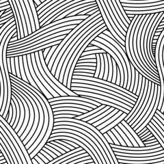 Noodle seamless pattern