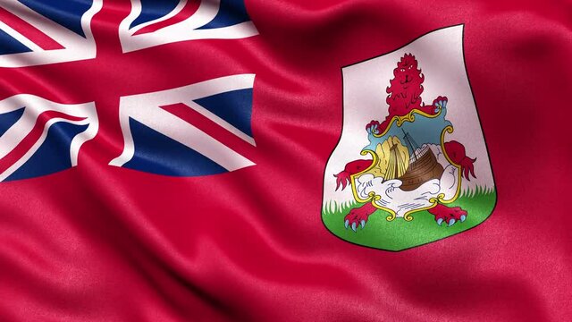 Bermuda Flag Seamless Loop