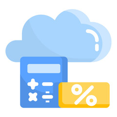 accounting flat icon