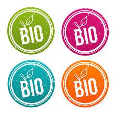 Bio Button Set - Gesund ernähren.