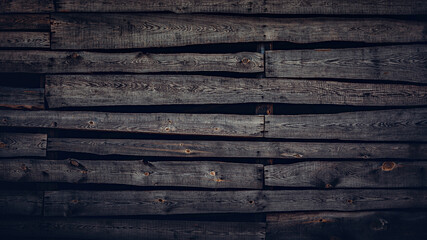 Old wood planks. Halloween dark texture background