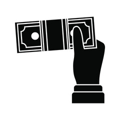 Money icon vector illustration sign. purse symbol. finance logo. deposit mark.