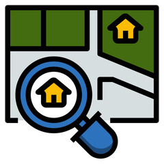 location line icon