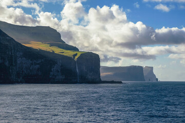 cliffs of Faroe islands