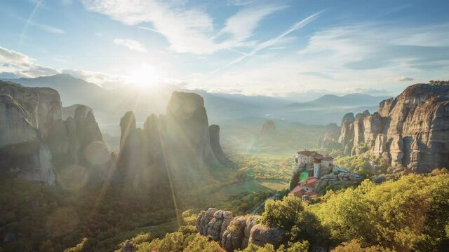 timel apse Meteora monasteries in Greece
