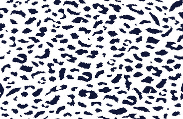 Leopard skin pattern seamless design fashion