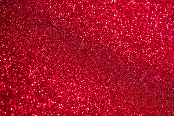 Red glitter texture abstract background