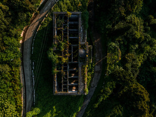old abandoned building
