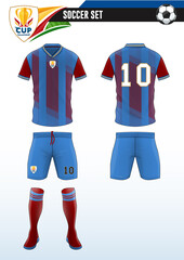 soccer uniform template