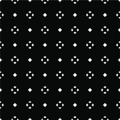Flower geometric pattern. Seamless vector background. White and black ornament. Ornament for fabric, wallpaper, packaging. 

Decorative print
