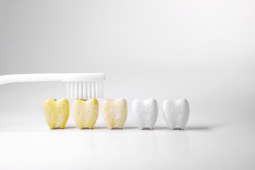 Discoloration teeth, Cure yellow teeth This can be done by starting with oral and dental care...