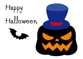 ハロウィン おばけカボチャ アイコン イラスト15