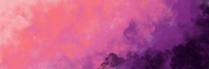 Unique painting art with gradient purple paint brush for presentation, card background, wall decoration, or t-shirt design