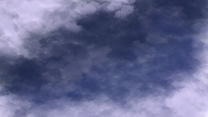 Unique painting art with night cloud paint brush for presentation, card background, wall decoration, or t-shirt design