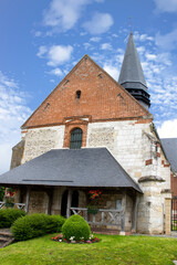 Oroër. Eglise Saint-Martin. Oise. Picardie. Hauts-de-France