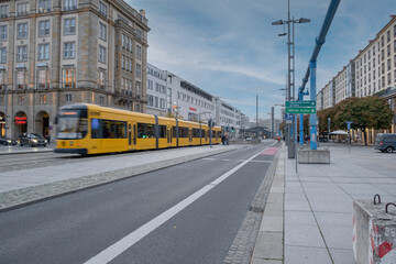 Fototapeta premium Straßenbahn 