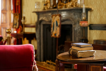 Books in a Table