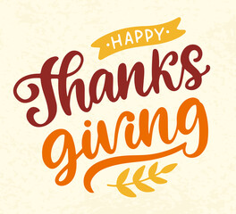 Happy Thanksgiving Day web banner template