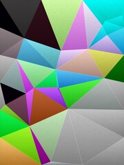 Graphical Abstract Painting Art Background Texture,Abstract Colorful Geometrical Artwork Poster,Modern Conceptual Art,3D Rendering,3D Illustration