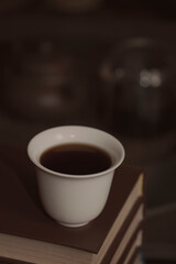 image of black tea cup