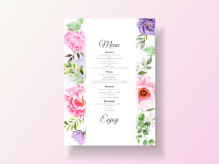romantic watercolor wedding invitations