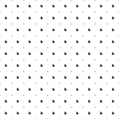 Square seamless background pattern from geometric shapes are different sizes and opacity. The pattern is evenly filled with small black bag of money symbols. Vector illustration on white background