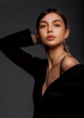 Young attractive woman