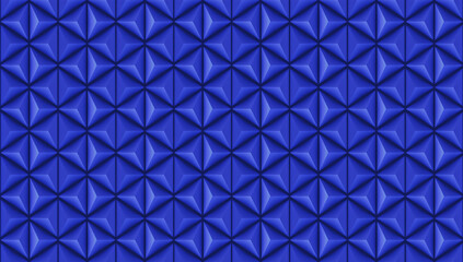 Futuristic 3D seamless pattern. Ideal as a background for techno