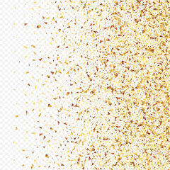 Yellow Splash Golden Transparent Background.